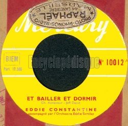 [Pochette de Et biller et dormir (Eddie CONSTANTINE)]