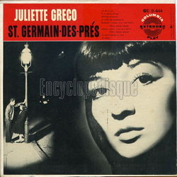 [Pochette de St Germain des Prs (Juliette GRCO)]