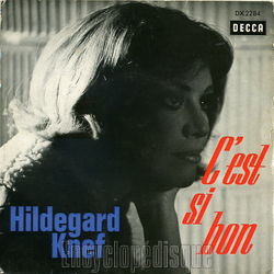 [Pochette de C’est si bon (Hildegard KNEF)]