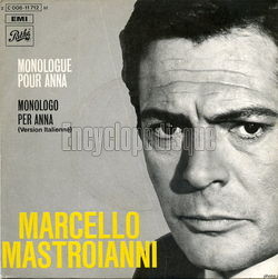 [Pochette de Marcello MASTROIANNI -  Monologue pour Anna  (Les FRANCOPHILES)]