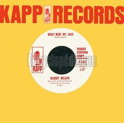[Pochette de What Now My Love (Gilbert BCAUD)]