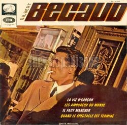 [Pochette de La vie d’garon (Gilbert BCAUD)]