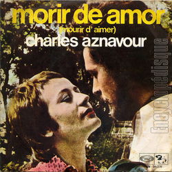 [Pochette de Morir de amor (Charles AZNAVOUR)]