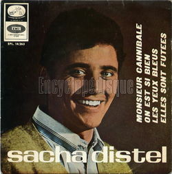 [Pochette de Monsieur Cannibale (Sacha DISTEL)]