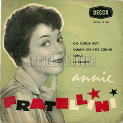 [Pochette de Oh, quelle nuit (Annie FRATELLINI)]
