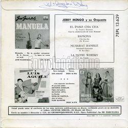 [Pochette de El paso cha-cha (Line RENAUD) - verso]