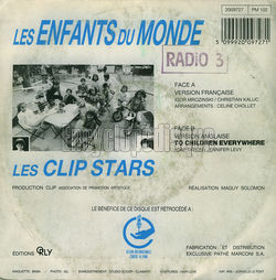 [Pochette de Les enfants du monde (Les CLIP-STARS) - verso]