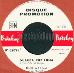 [Pochette de Guarda che luna (Bob AZZAM)]