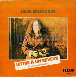 [Pochette de Lettre  un rveur "carta a un soador" (Lucid BEAUSONGE)]