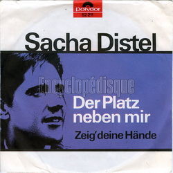 [Pochette de Der Platz neben mir (Sacha DISTEL)]
