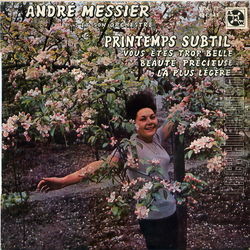 [Pochette de Printemps subtil (Andr MESSIER)]