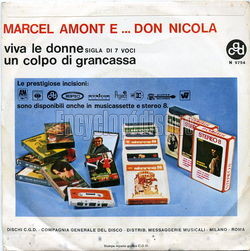 [Pochette de Viva le donne (Marcel AMONT) - verso]