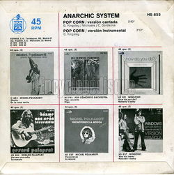 [Pochette de Pop corn (ANARCHIC SYSTEM) - verso]