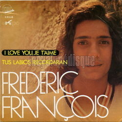 [Pochette de I love you, je t&rsquo;aime (Fr�d�ric FRAN�OIS)]