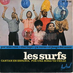 [Pochette de Por una rosa (version espagnole) (Les SURFS)]