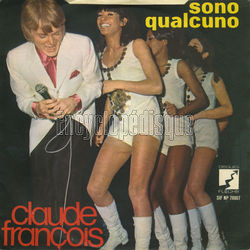 [Pochette de Sono qualcuno (version italienne) (Claude FRANOIS) - verso]