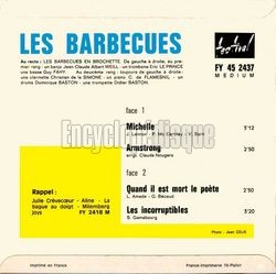 [Pochette de Michelle (Les BARBECUES) - verso]