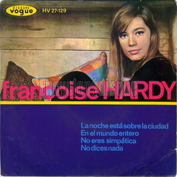 [Pochette de La noche esta siubre la ciudad (Franoise HARDY)]