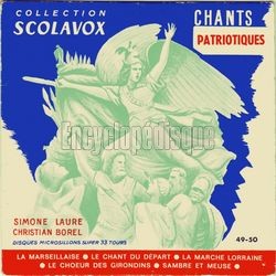 [Pochette de Chants patriotiques (Simone LAURE & Christian BOREL)]