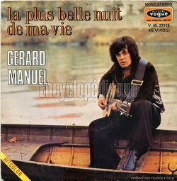 [Pochette de La plus belle nuit de ma vie (Grard MANUEL)]