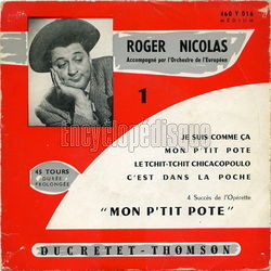 [Pochette de Je suis comme a - N1 (Roger NICOLAS)]
