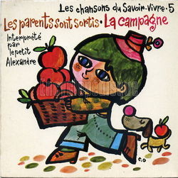 [Pochette de Les chansons du savoir-vivre (N 5) (Le petit ALEXANDRE)]