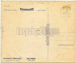 [Pochette de Walt Disney  Peter Pan  (JEUNESSE) - verso]