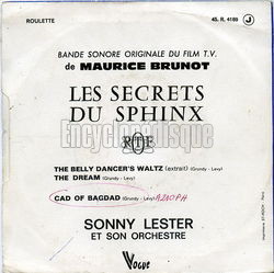 [Pochette de Les secrets du Sphinx (T.V. (Tlvision)) - verso]