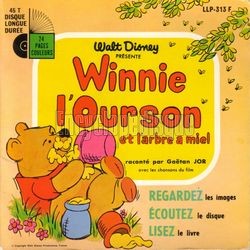 [Pochette de Winnie l’ourson et l’arbre  miel (JEUNESSE)]