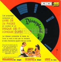 [Pochette de Winnie l’ourson et l’arbre  miel (JEUNESSE) - verso]