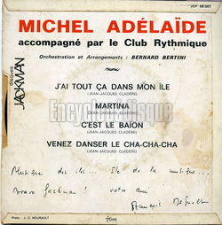 [Pochette de J’ai tout a dans mon le (Michel ADLADE) - verso]