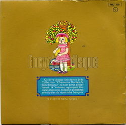 [Pochette de Chansons dores (Volume 16) (JEUNESSE) - verso]