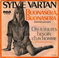 [Pochette de Buonasera, buonasera (Sylvie VARTAN)]