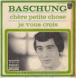 [Pochette de Chre petite chose (BASCHUNG)]