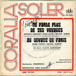 [Pochette de Ne parle plus de tes voyages (Coralia SOLER) - verso]