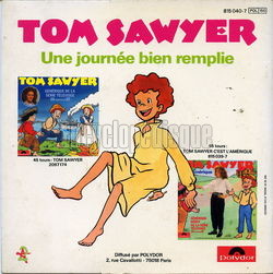 [Pochette de Tom Sawyer - Une journe bien remplie (T.V. (Tlvision)) - verso]
