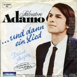 [Pochette de Und dann ein Lied (Salvatore ADAMO)]