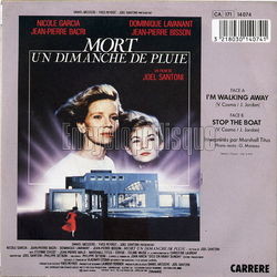 [Pochette de Mort un dimanche de pluie (B.O.F.  Films ) - verso]