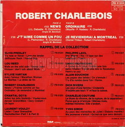 [Pochette de News (Robert CHARLEBOIS) - verso]