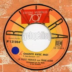 [Pochette de Chante avec moi (Le PETIT PRINCE et Frank ALAMO)]