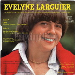 [Pochette de 1965 (velyne LARGUIER) - verso]