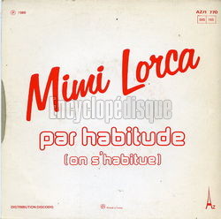 [Pochette de Mouchoirs sales (Mimi LORCA) - verso]