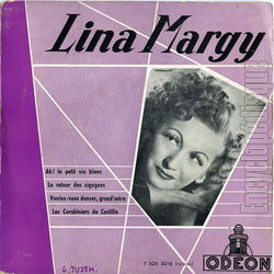 [Pochette de Ah ! Le petit vin blanc (Lina MARGY)]