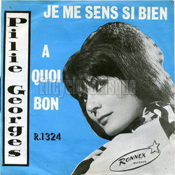 [Pochette de Je me sens si bien (Pilie GEORGES)]