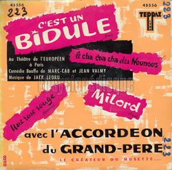 [Pochette de C’est un bidule (L’ACCORDON DU GRAND-PRE)]