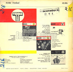 [Pochette de Le Napolitain (Franois ACTI) - verso]