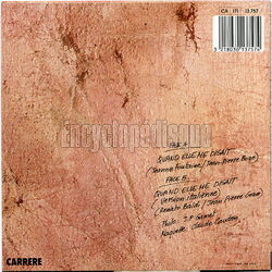 [Pochette de Quand elle me disait (Renato BALDI) - verso]