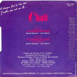 [Pochette de  chaque fois (CHAFI) - verso]