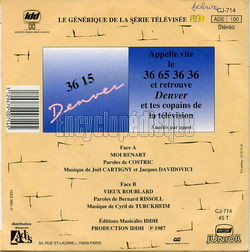 [Pochette de Moi, Renart (T.V. (Tlvision)) - verso]