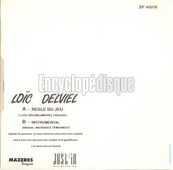 [Pochette de Rgle du jeu (Loc DELVIEL) - verso]